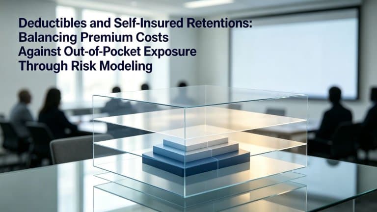 Deductibles and Self-Insured Retentions: Balancing Premium Costs Against Out-of-Pocket Exposure Through Risk Modeling