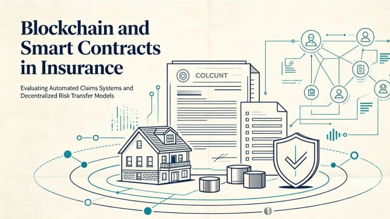 Blockchain and Smart Contracts in Insurance: Evaluating Automated Claims Systems and Decentralized Risk Transfer Models
