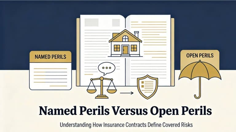 Named Perils Versus Open Perils: Understanding How Insurance Contracts Define Covered Risks